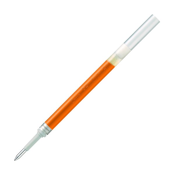 Levně Pentel LR7 Náplň do gelového rolleru 0,7 mm - oranžová