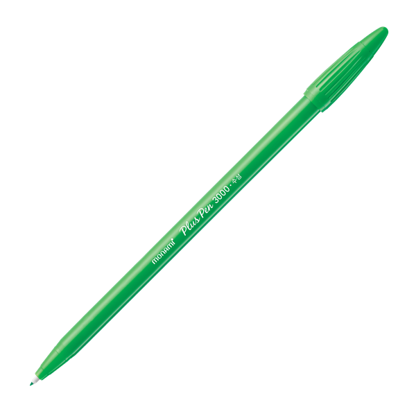 Levně Popisovač Monami Plus Pen 3000 0,4 mm - light green