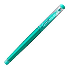 Gumovatelné pero s víčkem UNI 0,7 mm - zelené