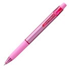 Gumovatelné pero stiskací UNI 0,7 mm - růžové