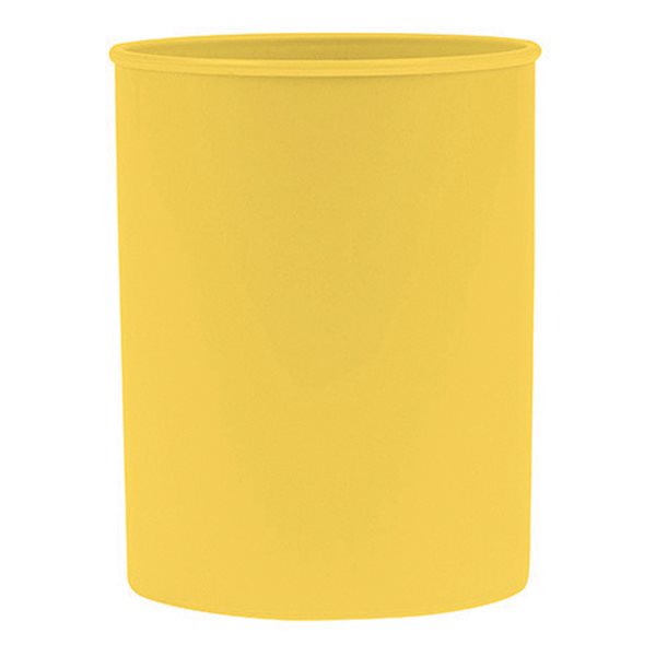 Donau Kelímek na tužky Life 95 × 75 mm, PP - pastelově žlutý, Sleva 6%