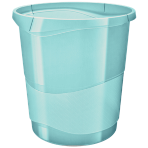 Odpadkový koš Esselte Colour'Ice 14 l. - ledově modrá