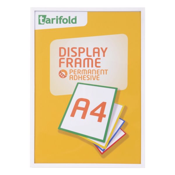 Levně Display Frame samolepicí rámeček A4, 1 ks - bílý