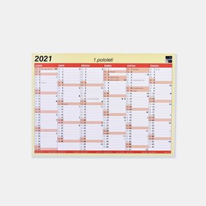 BOBO Kalendář lístkový 2021 A3