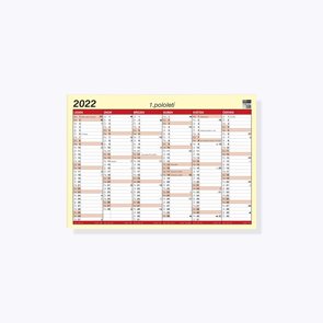 BOBO Kalendář lístkový 2022 A4
