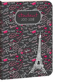 Školní diář Student 2017/18 Paris