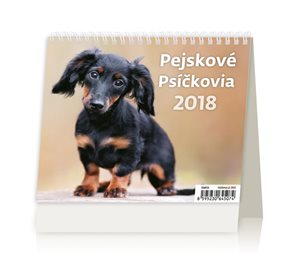 Kalendář stolní 2018 - MiniMax Pejskové