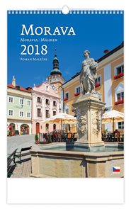 Kalendář nástěnný 2018 - Morava