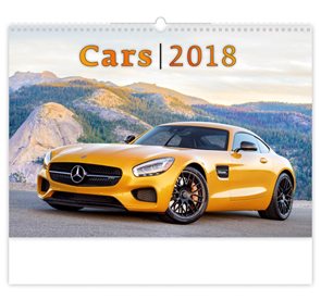 Kalendář nástěnný 2018 - Cars