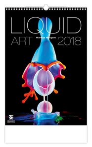 Kalendář nástěnný 2018 - Liquid Art