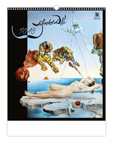 Kalendář nástěnný 2018 - Salvador Dalí
