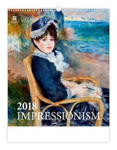 Kalendář nástěnný 2018 - Impressionism
