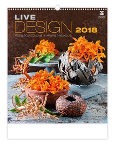 Kalendář nástěnný 2018 - Live Design