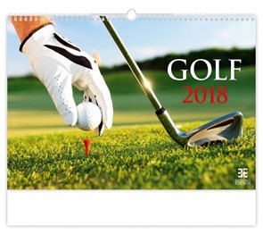 Kalendář nástěnný 2018 - Golf