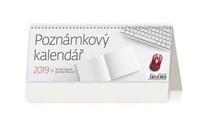 Kalendář stolní 2019 - Poznámkový kalendář