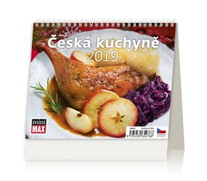 Kalendář stolní 2019 - Minimax Česká kuchyně