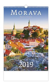 Kalendář nástěnný 2019 - Morava