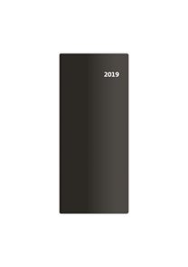 Diář 2019 kapesní - Torino měsíční - černá/black