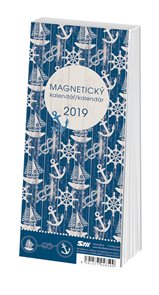 Stil Trhací magnetický kalendář 2019 týdenní - Marine