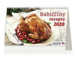 Kalendář stolní 2020 - Babiččiny recepty