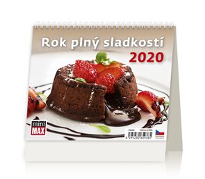 Kalendář stolní 2020 - Minimax Rok plný sladkostí