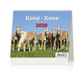 Kalendář stolní 2020 - Minimax Koně/Kone