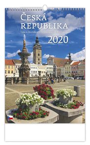 Kalendář nástěnný 2020 - Česká republika/Czech Rupublic/Tschechische Republik