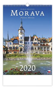 Kalendář nástěnný 2020 - Morava/Moravia/Mahren