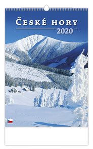 Kalendář nástěnný 2020 - České hory