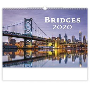Kalendář nástěnný 2020 - Bridges