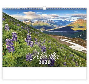 Kalendář nástěnný 2020 - Alaska