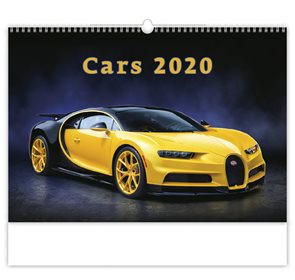Kalendář nástěnný 2020 - Cars