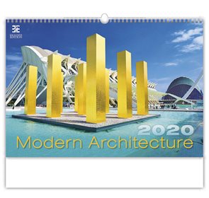 Kalendář nástěnný 2020 - Modern Architecture