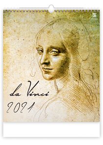 Kalendář nástěnný 2021 Exclusive Edition - Leonardo da Vinci