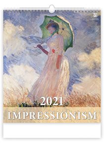Kalendář nástěnný 2021 Exclusive Edition - Impressionism