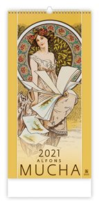 Kalendář nástěnný 2021 Exclusive Edition - Alfons Mucha