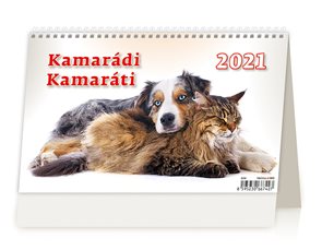 Kalendář stolní 2021 - Kamarádi/Kamaráti