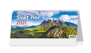 Kalendář stolní 2021 - Svět hor