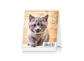 Kalendář stolní 2021 - Mini Kittens