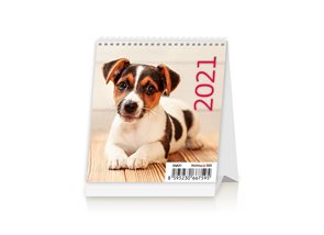 Kalendář stolní 2021 - Mini Puppies