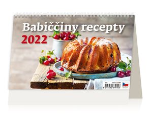 Kalendář stolní 2022 - Babiččiny recepty