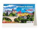 Kalendář stolní 2022 - Křížem krážem Českou republikou