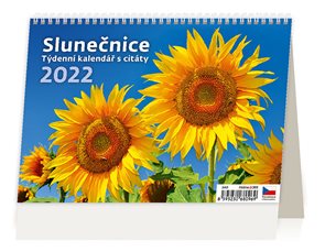 Kalendář stolní 2022 - Slunečnice