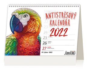 Kalendář stolní 2022 - Antistresový pracovní