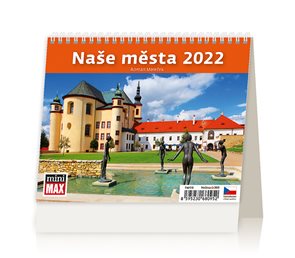 Kalendář stolní 2022 - MiniMax Naše města