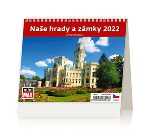 Kalendář stolní 2022 - MiniMax Naše hrady a zámky