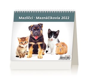 Kalendář stolní 2022 - MiniMax Mazlíčci/Maznáčikovia