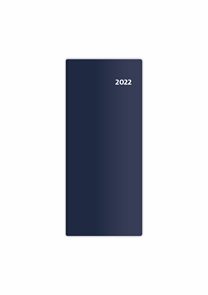 Diář 2022 kapesní - Torino měsíční - modrá/blue