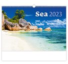 Kalendář nástěnný 2023 - Sea