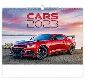 Kalendář nástěnný 2023 - Cars